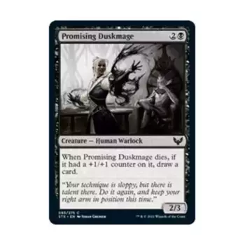 CCG Многообещающий Маг Сумерек (С), MTG - Strixhaven - School of Mages