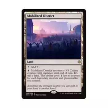 CCG Мобилизованный округ (R), MTG - War of the Spark