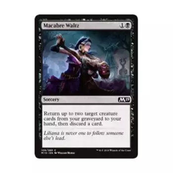 CCG Мрачный вальс (К), MTG - Core Set 2019