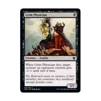 CCG Мрачный врач (С) (фольга), MTG - Theros Beyond Death