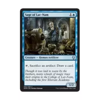 CCG Мудрец Лат-Нама (U), MTG - Dominaria