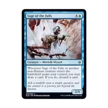 CCG Мудрец водопада (U), MTG - Throne of Eldraine