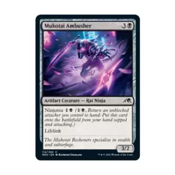 CCG Мукотай-засадник (C) (Рольга), MTG - Kamigawa : Neon Dynasty