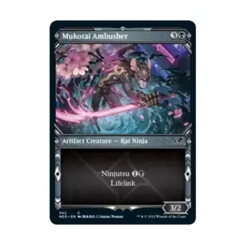 CCG Мукотай-засадник (Витрина) (С) (Фольга), MTG - Kamigawa : Neon Dynasty