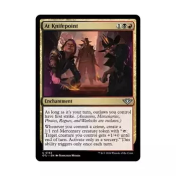 CCG На острие ножа (U), MTG - Outlaws of Thunder Junction