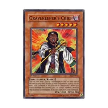 CCG Начальник могильщика (супер редкий), Yu-Gi-Oh - Pharaonic Guardian - Singles