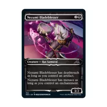 CCG Нэдзуми Блейдблессер (Витрина) (С) (Фольга), MTG - Kamigawa : Neon Dynasty