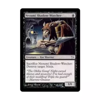 CCG Нэдзуми Теневой Наблюдатель (U), MTG - Betrayers of Kamigawa