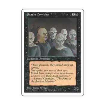 CCG Нападающие зомби (клавиша C), MTG - 4th Edition