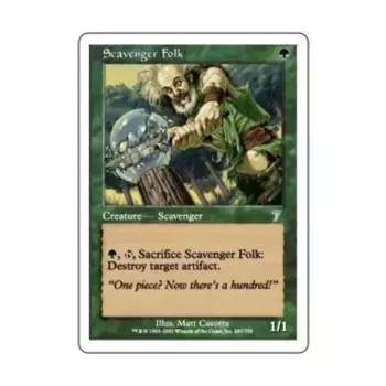 CCG Народ мусорщиков (U), MTG - 7th Edition