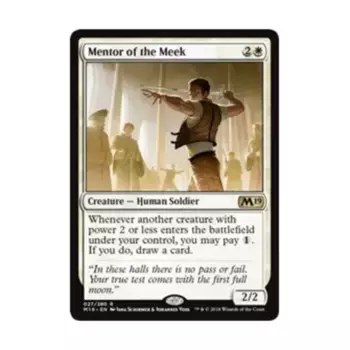 CCG Наставник кротких (клавиша R), MTG - Core Set 2019