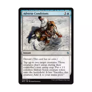 CCG Неблагоприятные условия (U), MTG - Battle for Zendikar