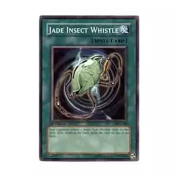 CCG Нефритовый свисток насекомых (Обычный), Yu-Gi-Oh - Invasion of Chaos - Singles