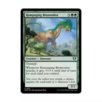 CCG Неистовый бронтодон (U), MTG - Commander Masters