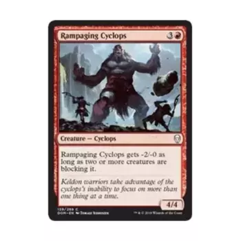 CCG Неистовый Циклоп (С), MTG - Dominaria