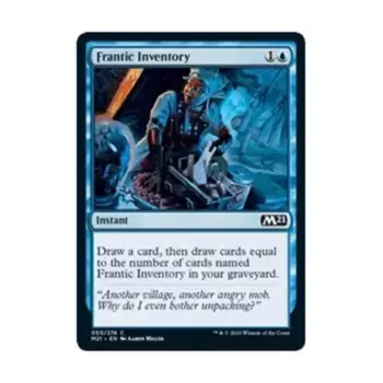 CCG Неистовый инвентарь (С), MTG - Core Set 2021