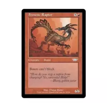 CCG Неистовый ящер (U), MTG - Legions