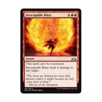 CCG Неизбежное пламя (U), MTG - Guilds of Ravnica