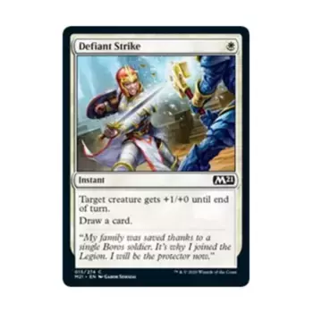 CCG Непокорный удар (C), MTG - Core Set 2021