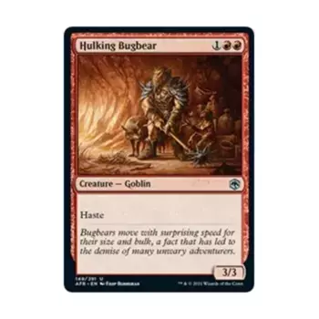 CCG Неповоротливый Багбир (U), MTG - Adventures in the Forgotten Realms