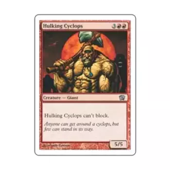 CCG Неповоротливый Циклоп (U), MTG - 8th Edition