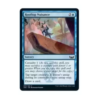 CCG Неприятности на крыше (C), MTG - Streets of New Capenna