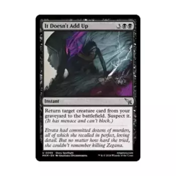 CCG Ничего не складывается (U), MTG - Murders at Karlov Manor