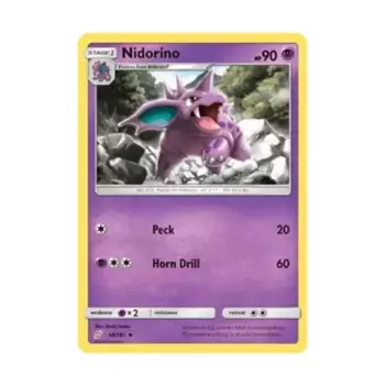 CCG Нидорино (Ю) #58, Pokemon - SM - Team Up - Singles