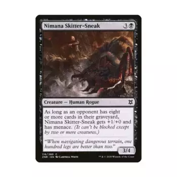 CCG Нимана Скиттер-Сник (C), MTG - Zendikar Rising