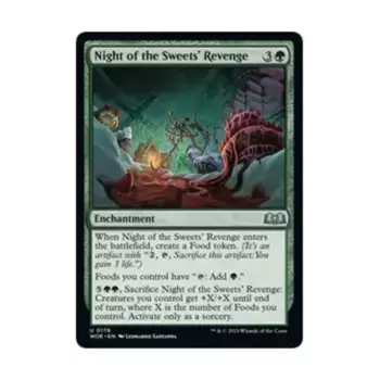 CCG Ночь мести сладостей (U), MTG - Wilds of Eldraine