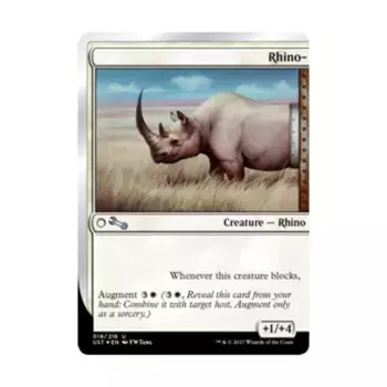 CCG Носорог- (U), MTG - Unstable