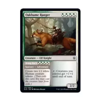 CCG Оакхем Рейнджер // Верни (U) (фольга), MTG - Throne of Eldraine