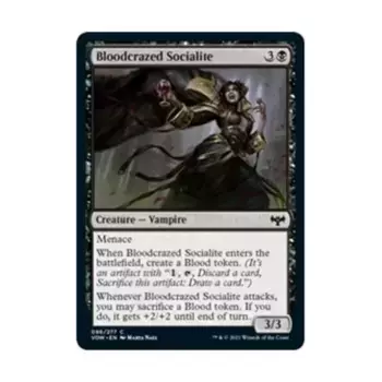 CCG Обезумевшая от крови светская львица (клавиша C), MTG - Innistrad: Crimson Vow