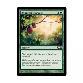 CCG Обильный урожай (клавиша C), MTG - Magic 2010