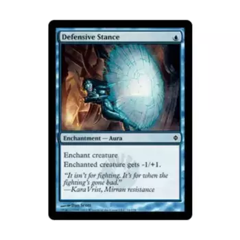 CCG Оборонительная стойка (C) (Рапира), MTG - New Phyrexia