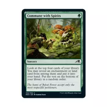 CCG Общение с духами (С), MTG - Kamigawa : Neon Dynasty