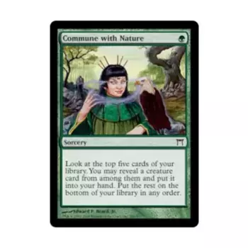 CCG Общение с природой (С), MTG - Champions of Kamigawa