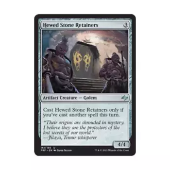 CCG Обтесанные каменные фиксаторы (U), MTG - Fate Reforged