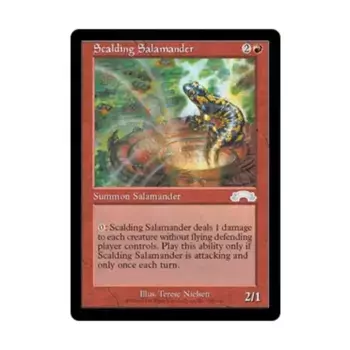 CCG Обжигающая саламандра (U), MTG - Exodus