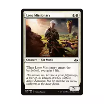 CCG Одинокий миссионер (К), MTG - Modern Masters 2017