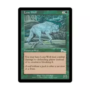 CCG Одинокий Волк (U), MTG - Urza's Legacy