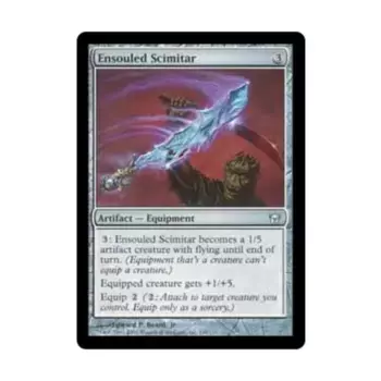 CCG Одушевленный ятаган (U), MTG - Fifth Dawn