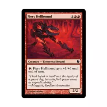 CCG Огненная адская гончая (К), MTG - Duel Decks - Venser vs. Koth