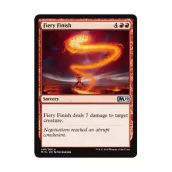 CCG Огненный финиш (U), MTG - Core Set 2019