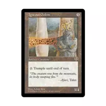 CCG Огненный голем (U), MTG - Mirage