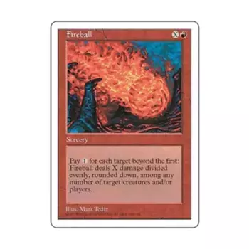 CCG Огненный шар (С), MTG - 5th Edition