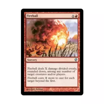 CCG Огненный шар (U), MTG - Commander 2013