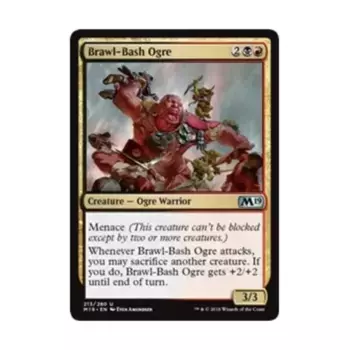 CCG Огр Brawl-Bash (U), MTG - Core Set 2019