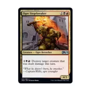 CCG Огр-разрушитель осады (U), MTG - Core Set 2020