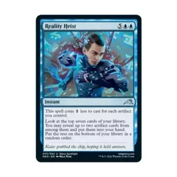 CCG Ограбление реальности (U), MTG - Kamigawa : Neon Dynasty